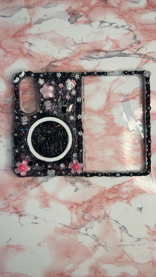 Lily’s Midnight Angel 2.0 MagSafe Decoden Case 🩷🪽| All Models Available