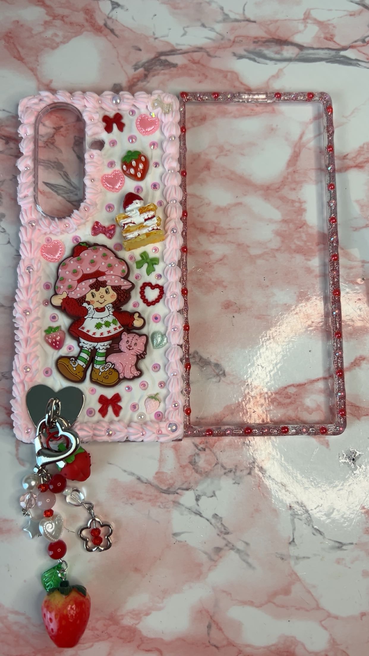 Strawberry Shortcake Decoden Junk Case 🍓🍰| All Models Available