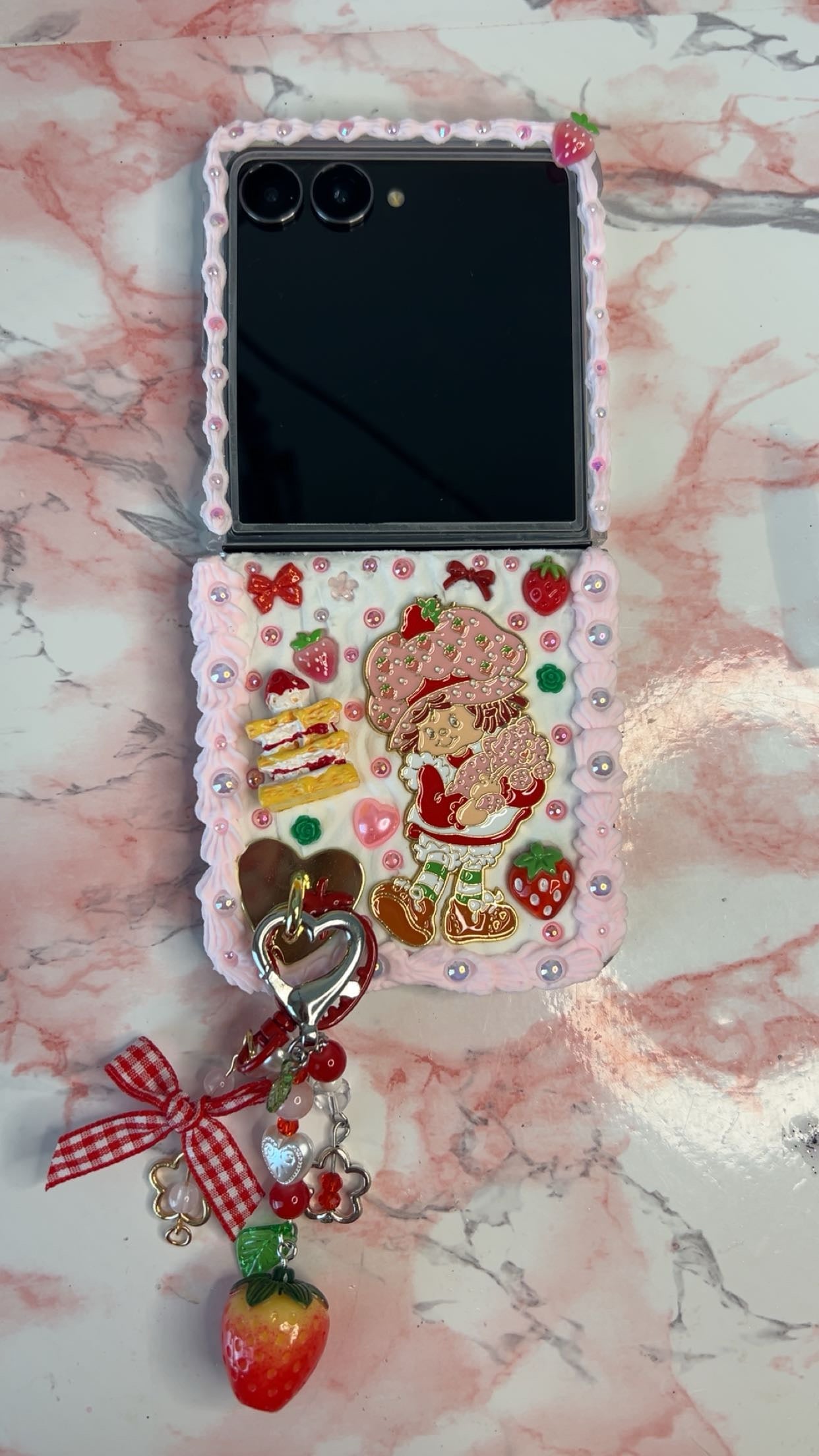 Strawberry Shortcake Decoden Junk Case 🍓🍰| All Models Available