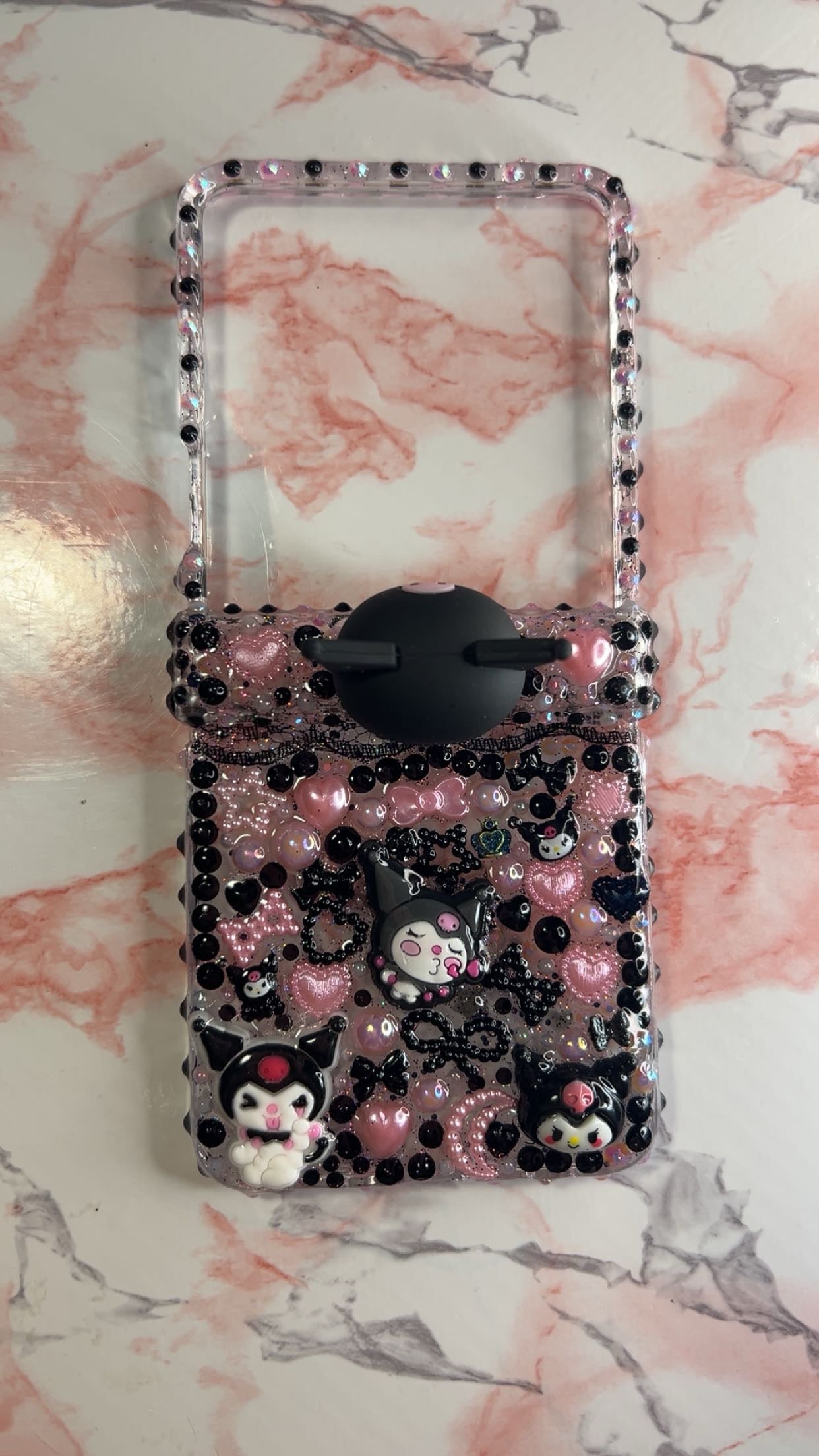 Z Flip 7 Kuromi Permanent Hipper *Ready To Ship* Junk Case