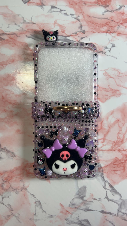 Z Flip 7 Kuromi Permanent Hipper *Ready To Ship* Junk Case
