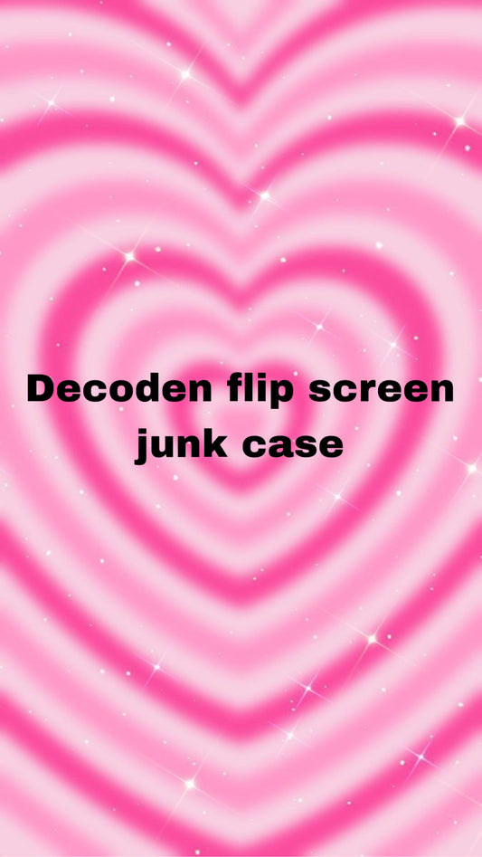 Custom Decoden Flip Screen iPad Junk Case 🧁