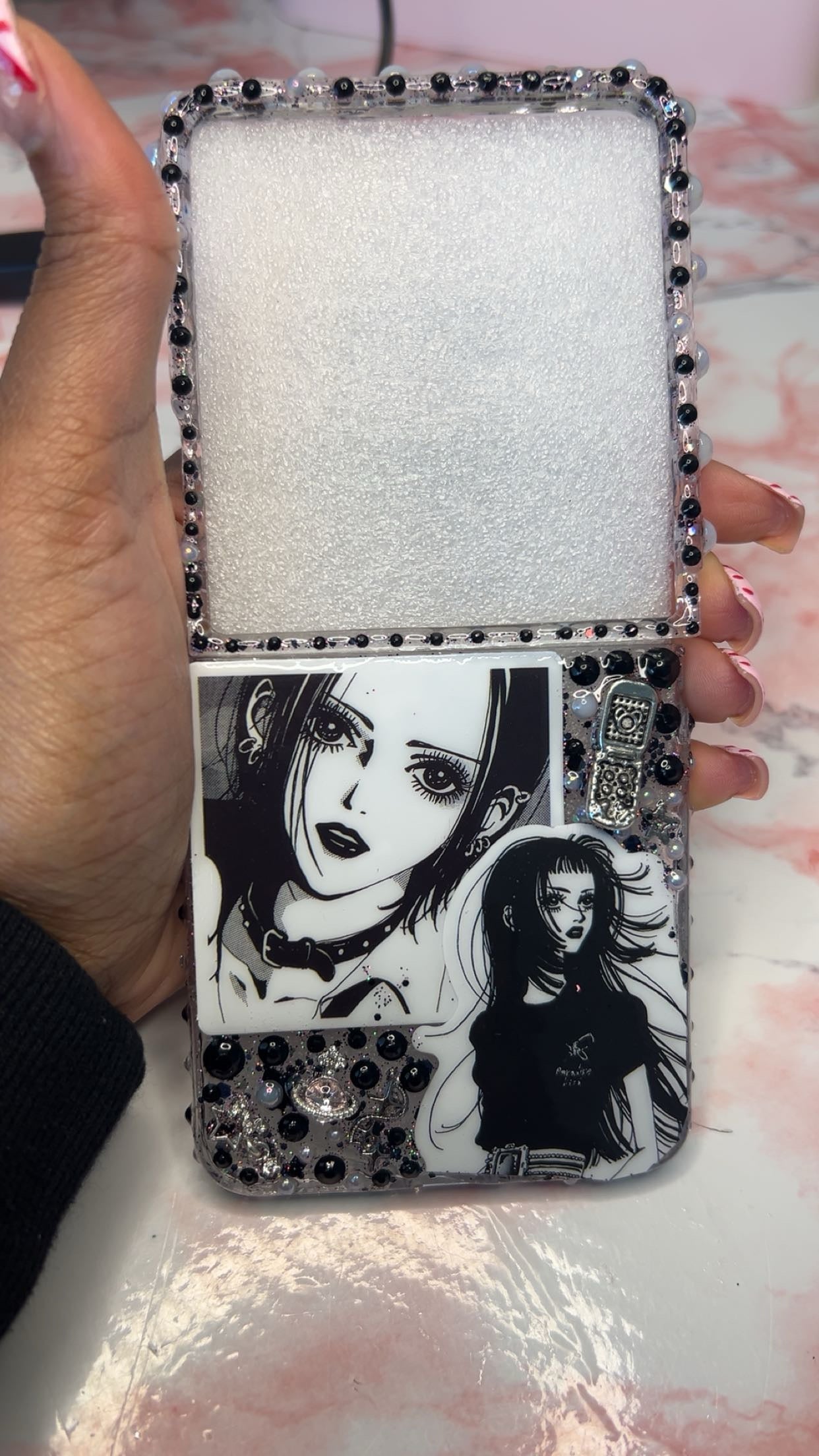 Shinypixelz Nana Anime Junk Case 🖤✨
