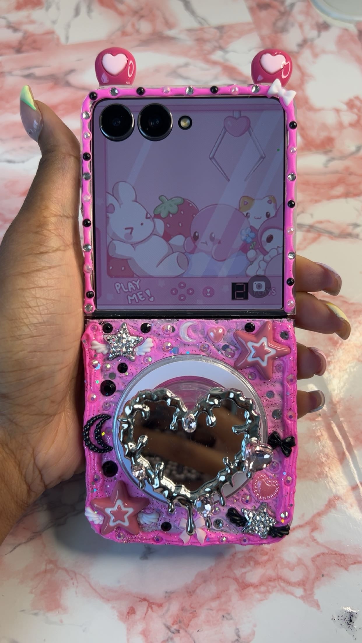 Lily's MagSafe Bear Case Decoden 🩷🪽