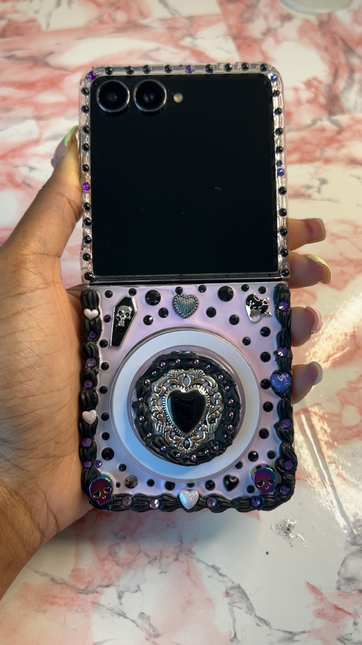 Custom Decoden Phone Case 🧁 Whipped Cream Junk