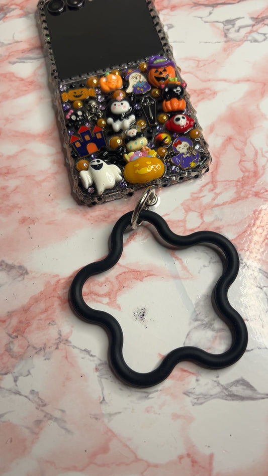 Silicone Flower Phone Wristlets
