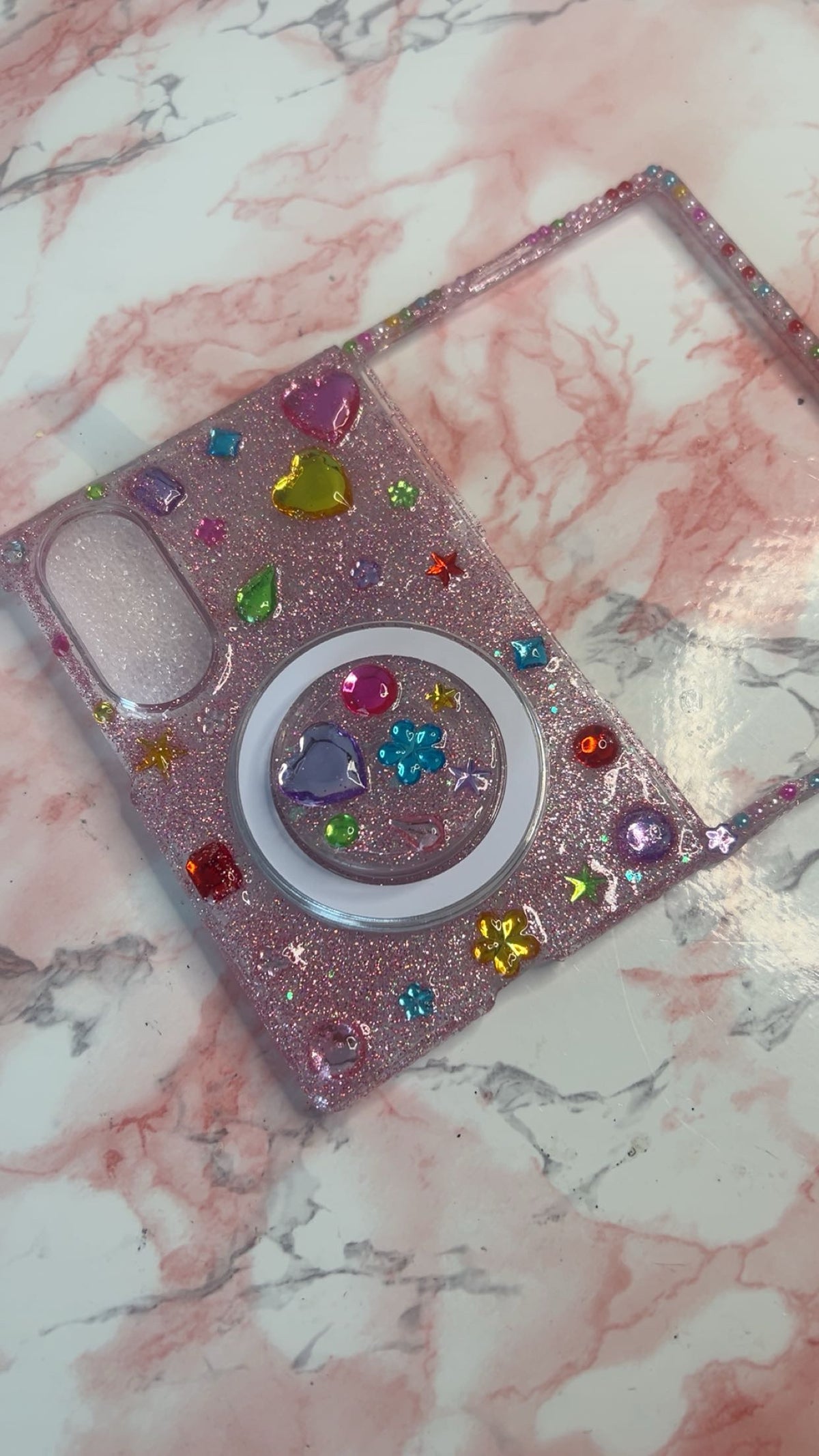 Z Fold 8 Bedazzled 4eva *Ready To Ship* Junk Case 💎✨
