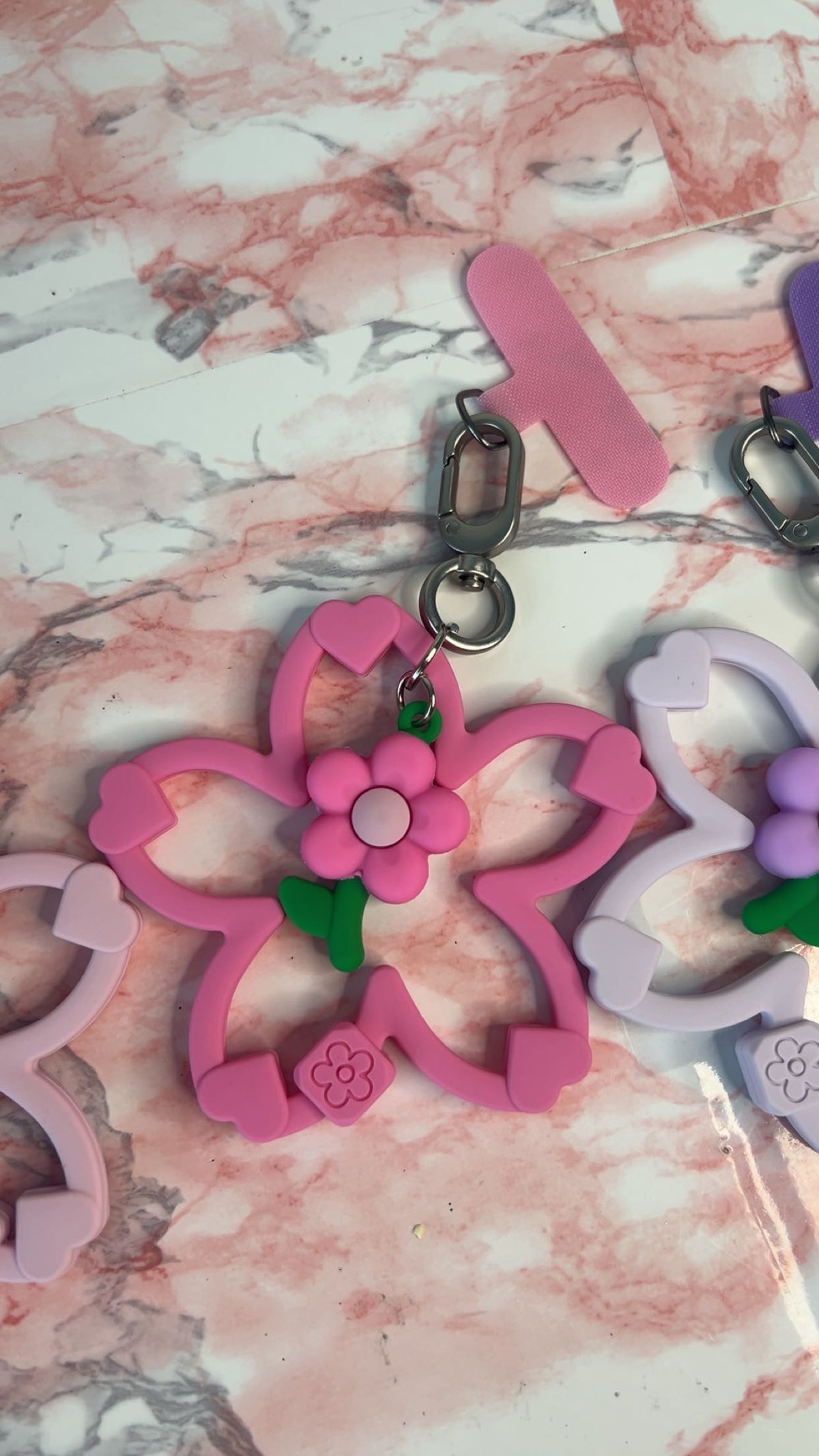 Cherry Blossom Phone Wristlets 🌸