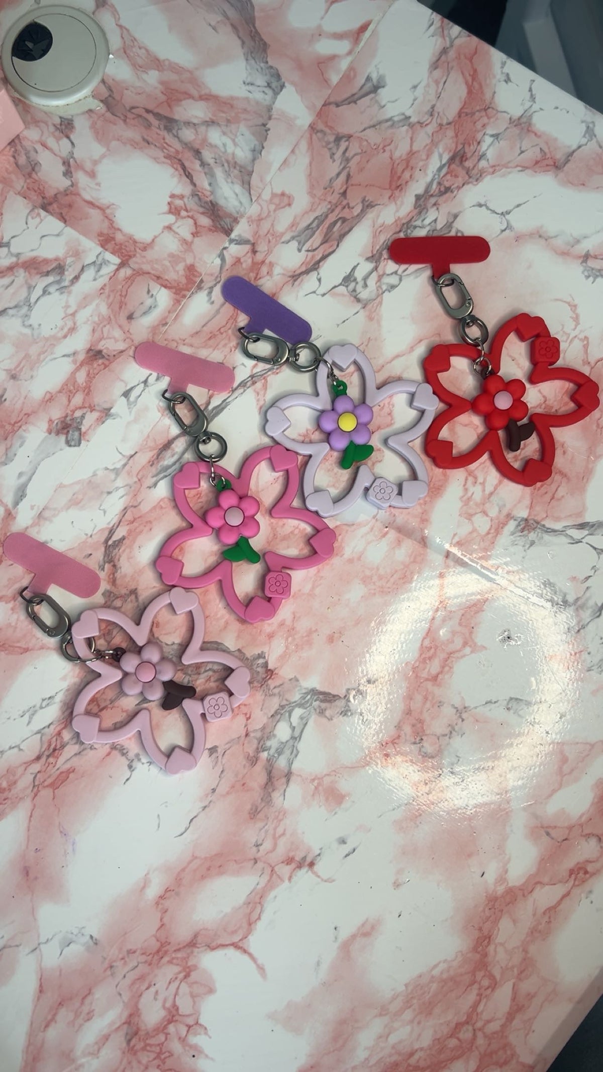 Cherry Blossom Phone Wristlets 🌸