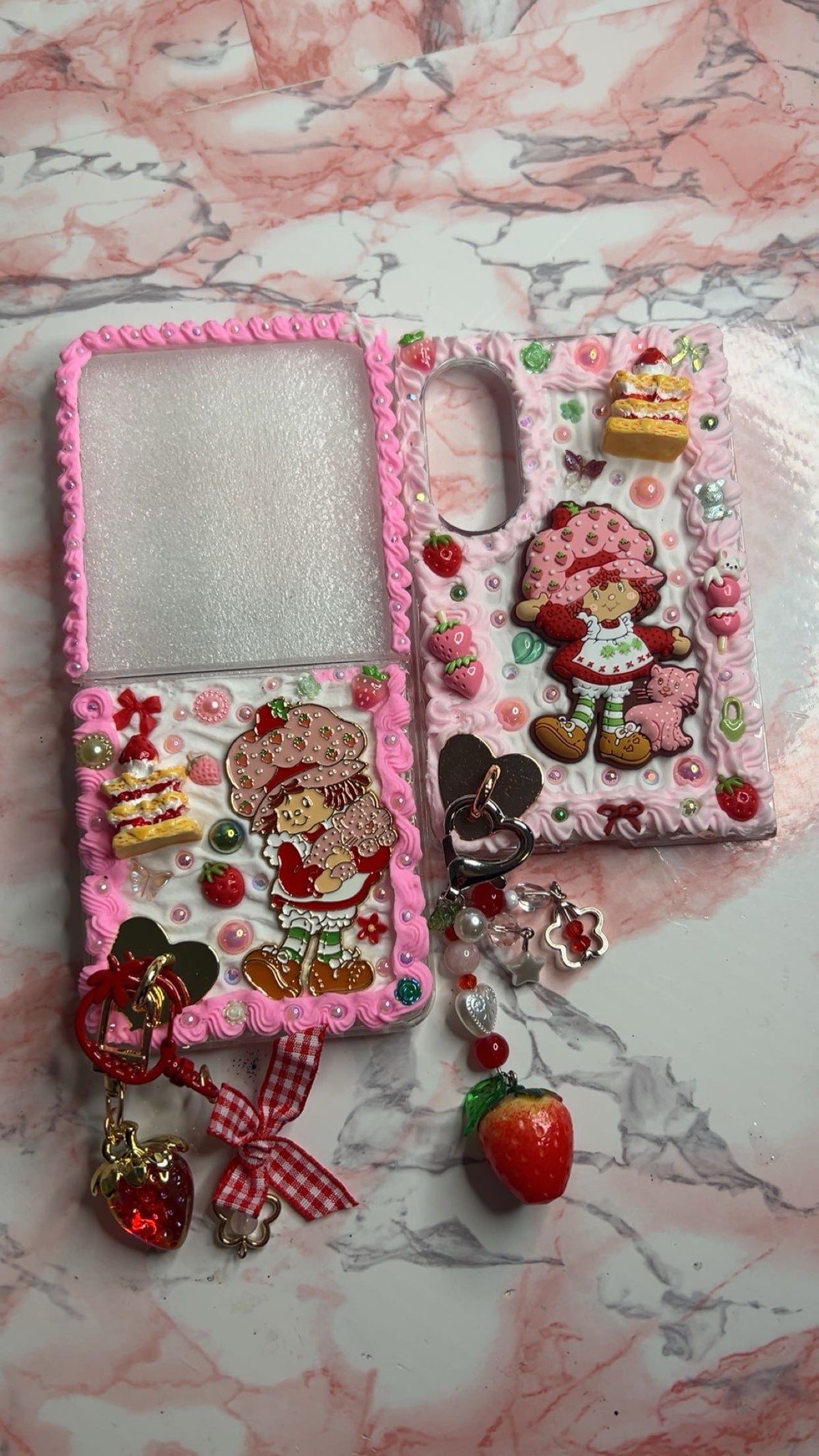 Strawberry Shortcake Decoden Case 🍓🍰| All Models Available