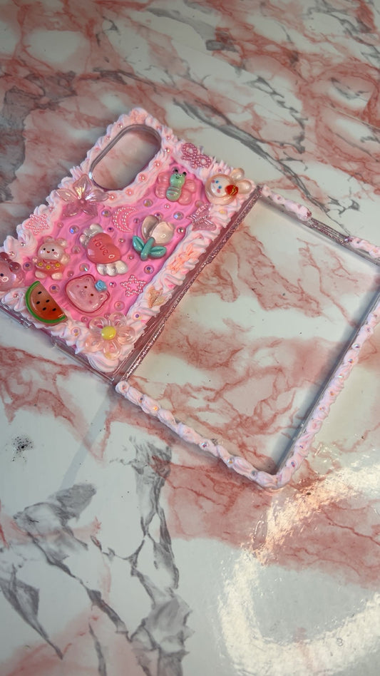 Freestyle Decoden Phone Case Whipped Cream Junk🧁