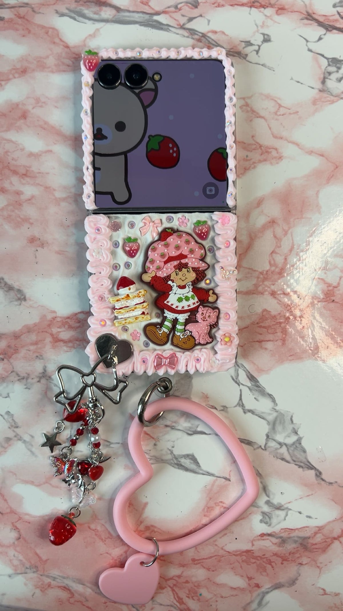 Strawberry Shortcake Decoden Case 🍓🍰| All Models Available