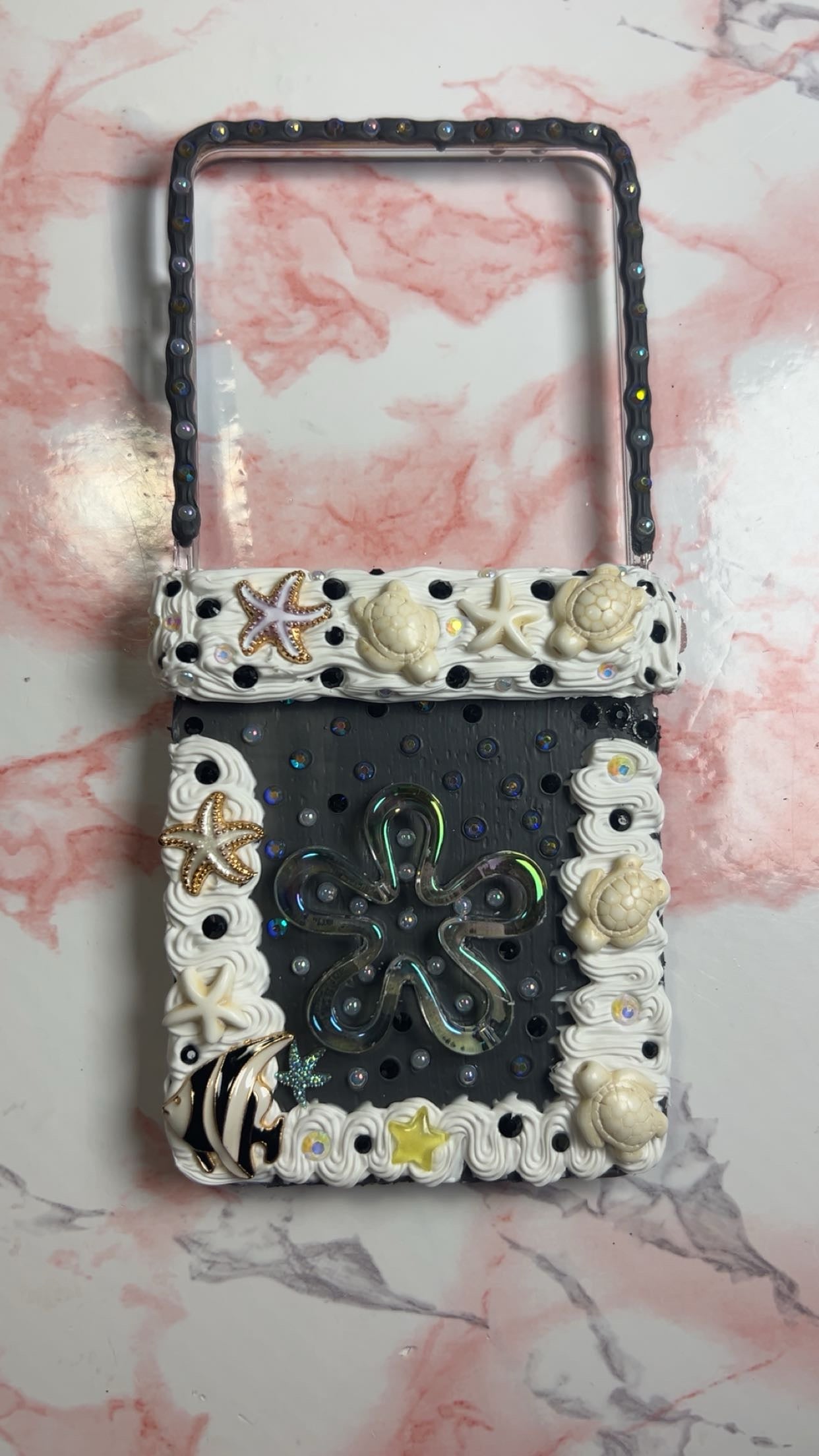 Custom Decoden Phone Case 🧁 Whipped Cream Junk