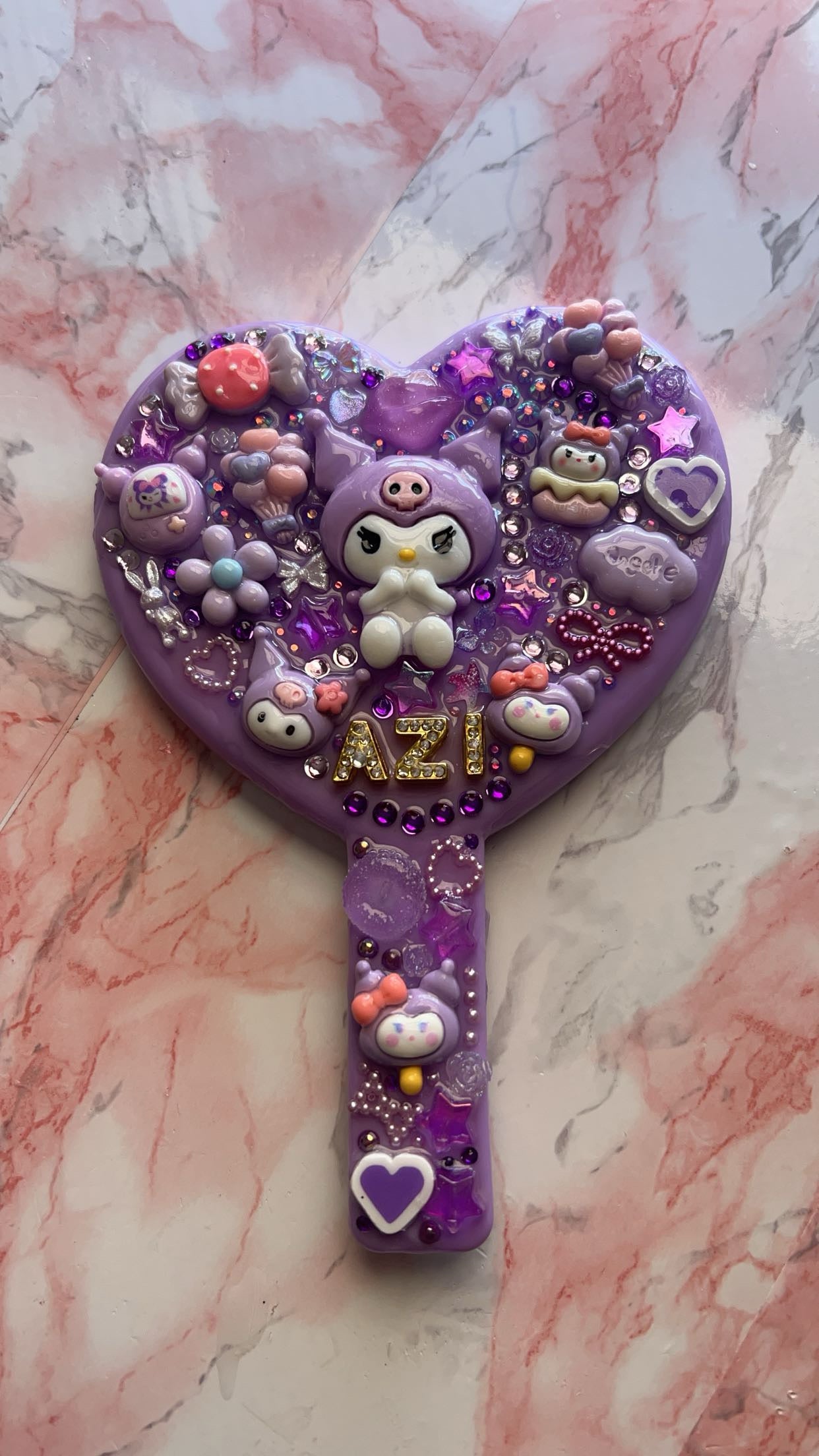 Heart Shaped Junked Mirror